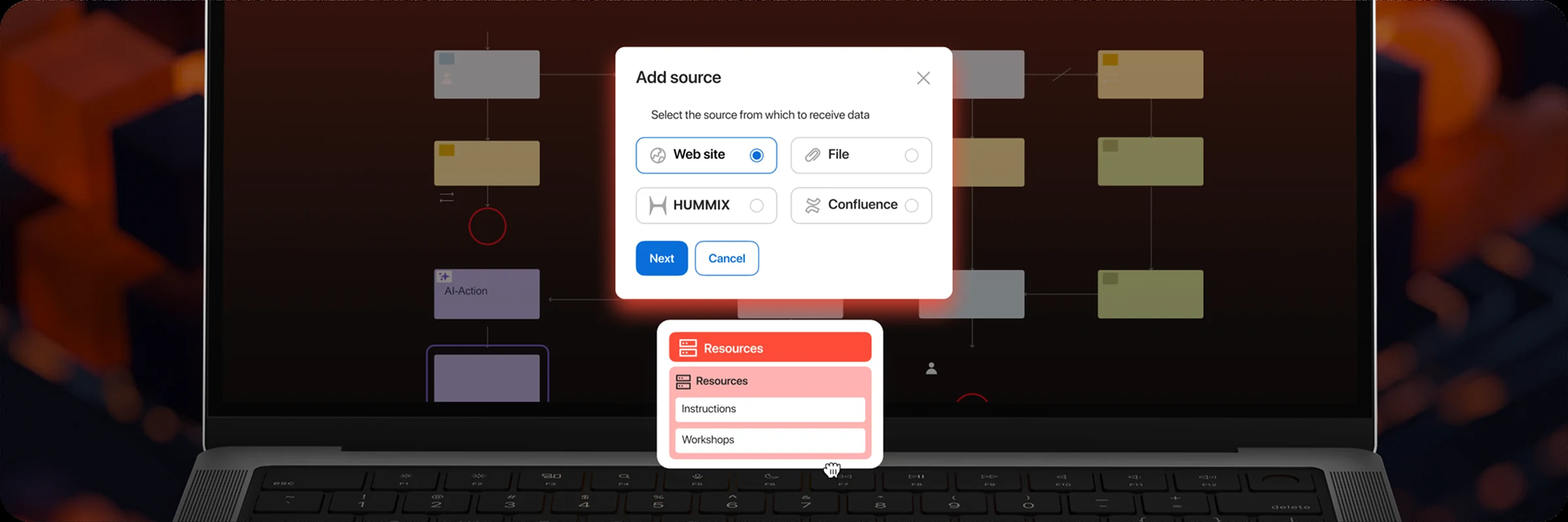 Hummix AI platform — Build