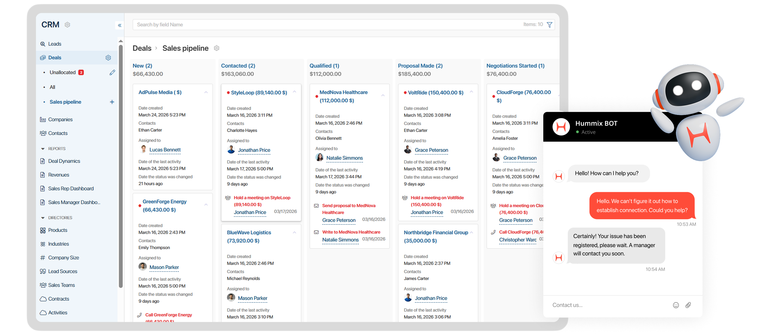Hummix Customer eXperience product