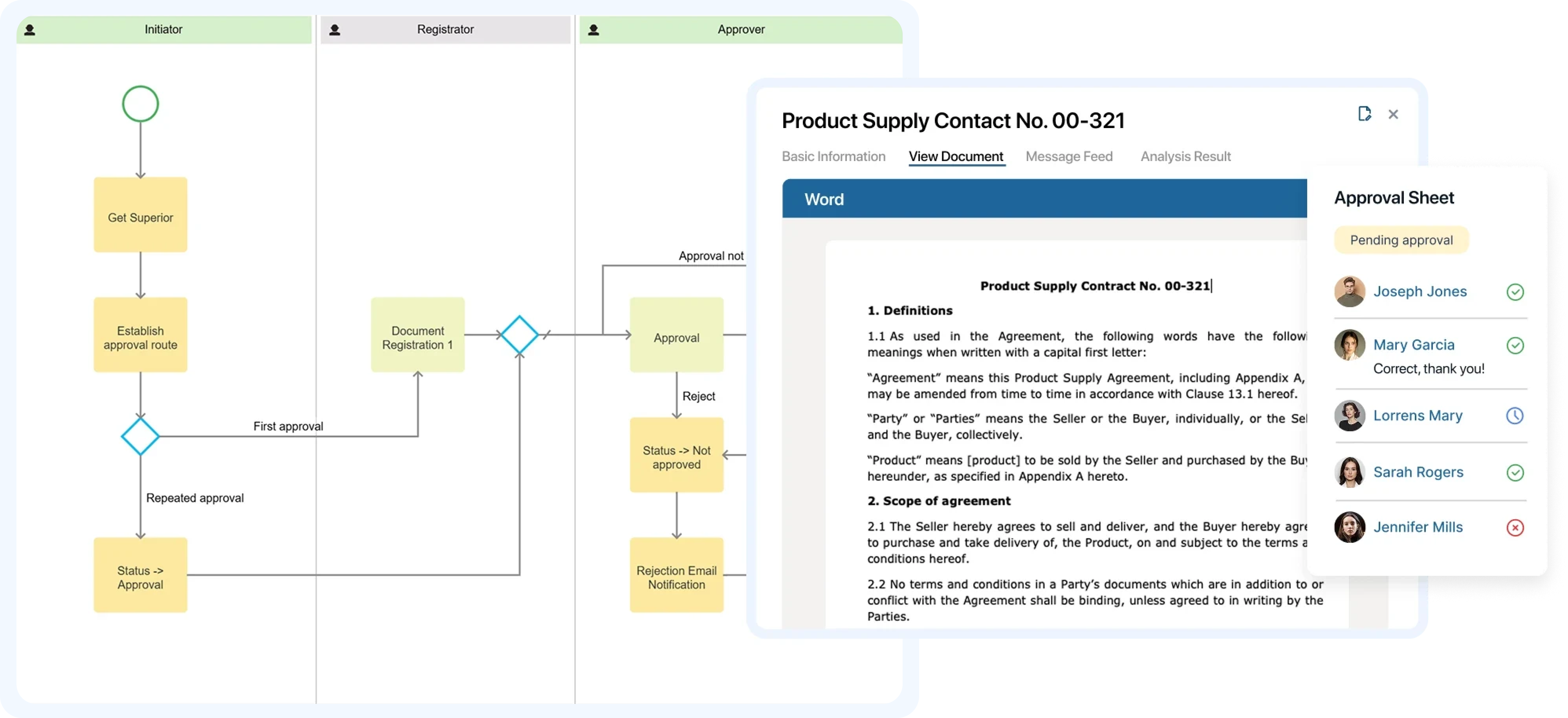Document Flow preview